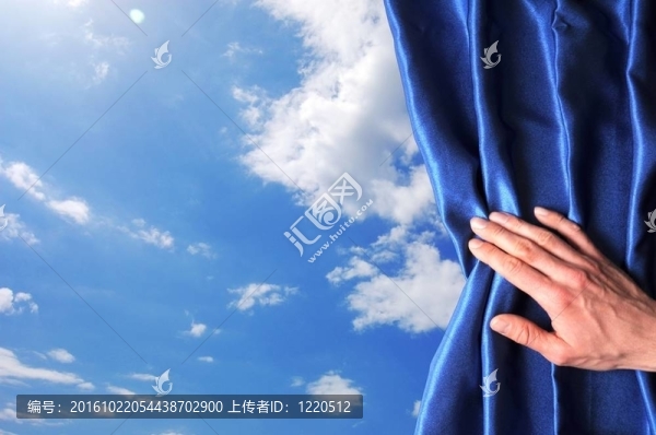 藍色的天空