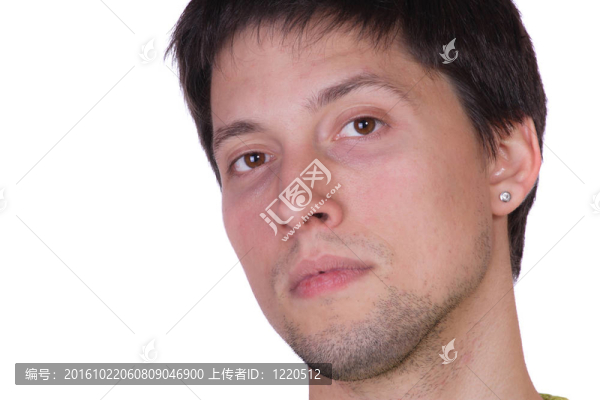 快樂青年休閑人像