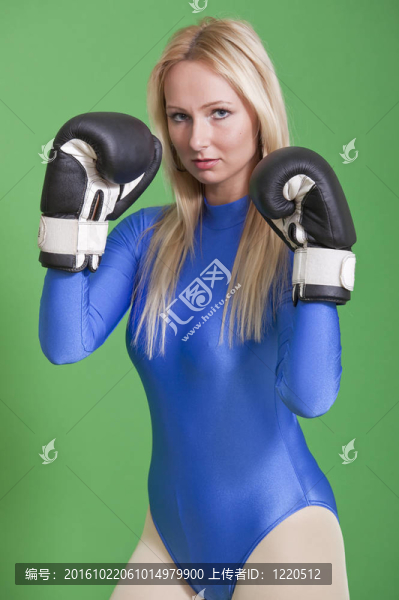 女拳擊手