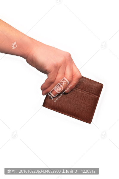男性手持書