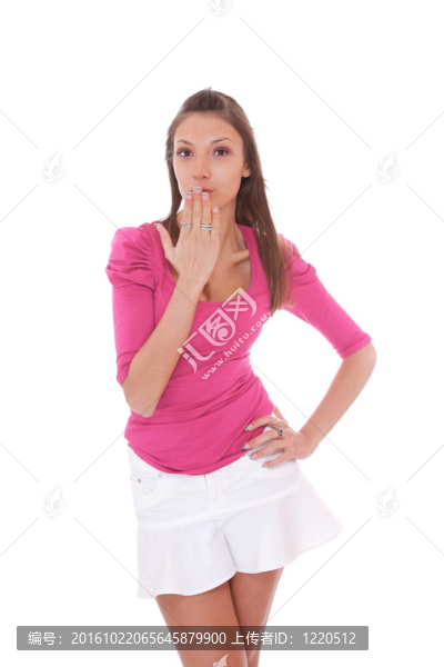 年輕漂亮的女人