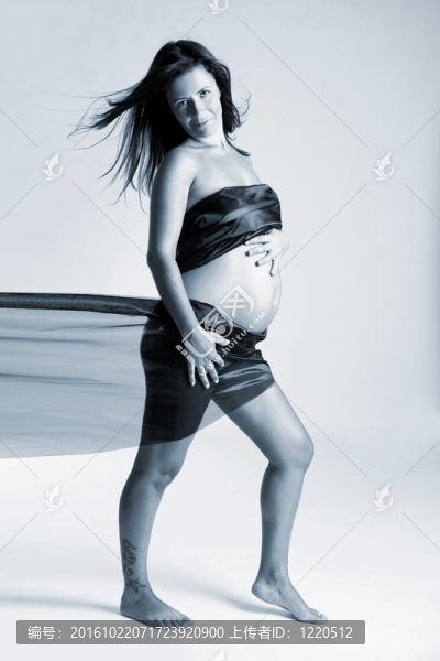 美麗的孕婦