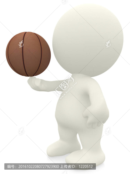 3D籃球運動員
