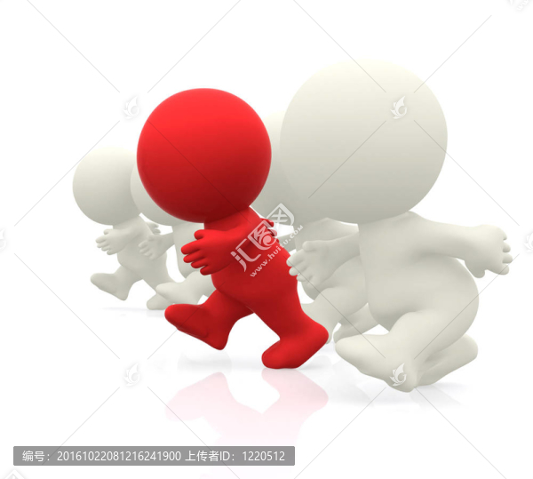 3D的人跑
