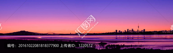奧克蘭市日出全景2