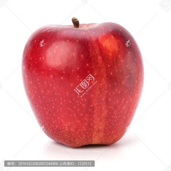 白底紅蘋果