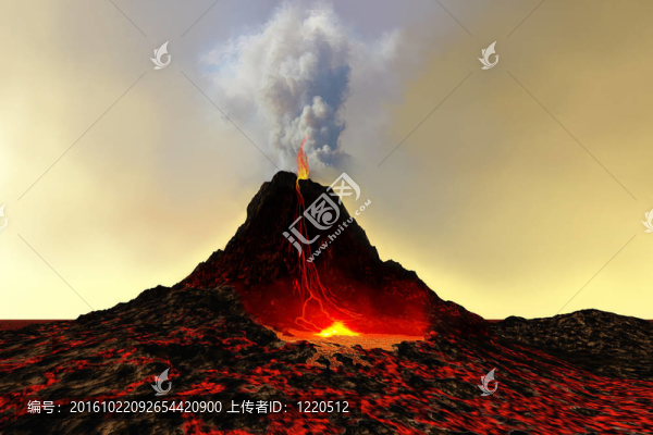 活躍的火山