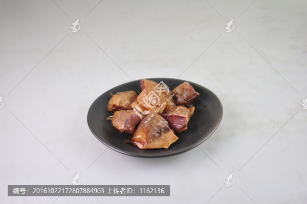 美食拍照鹵味鴨胗