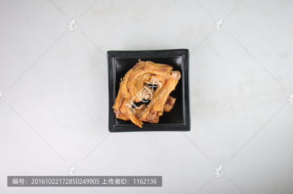 美食拍照鹵味鴨掌