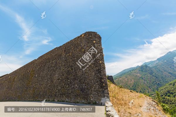 法國科西嘉島科爾特風光