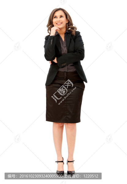 友好商業(yè)女性肖像