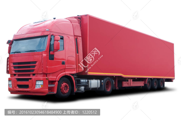 紅色卡車