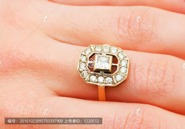 金戒指手