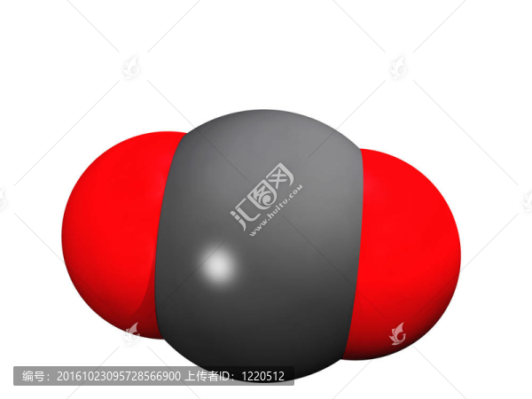二氧化碳分子