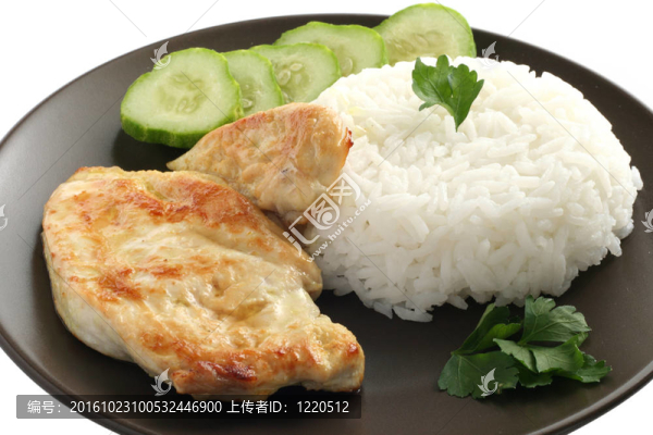米飯雞