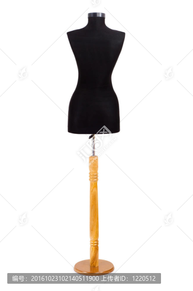 服裝模特孤立在白色