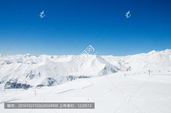 冬下高山