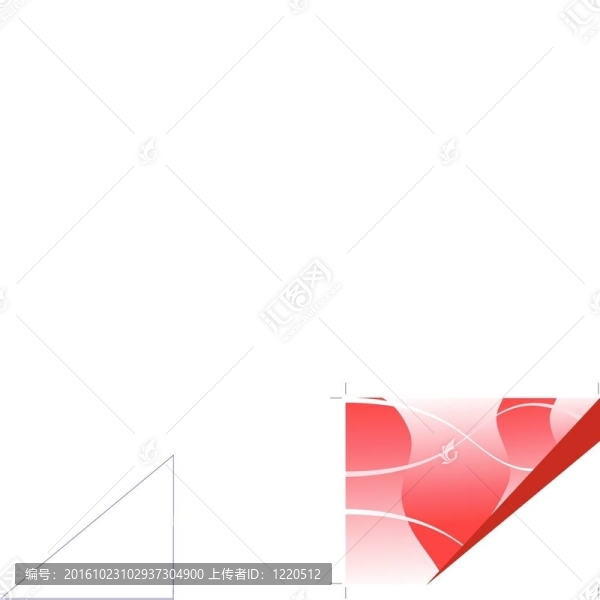 紅名片；宣傳冊(cè)封面或展示背景