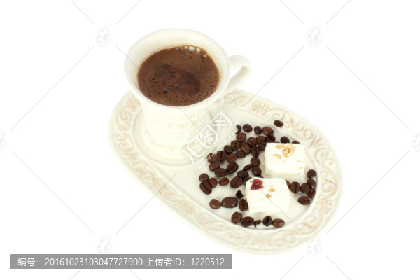 咖啡和蛋糕