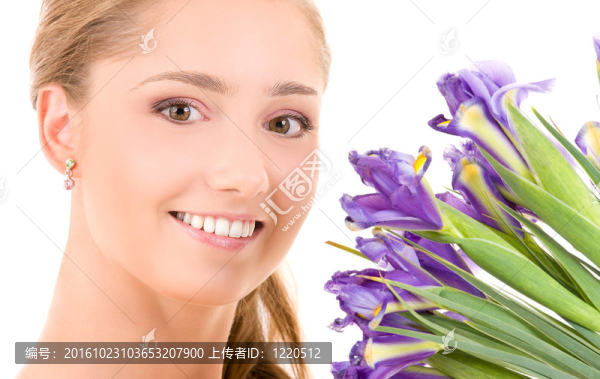 快樂女孩花