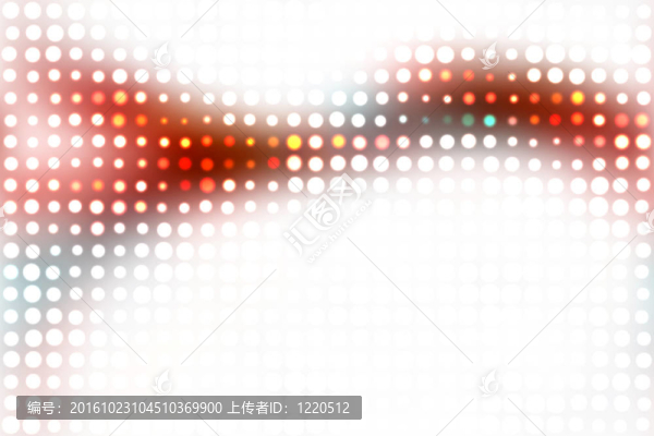 多彩發(fā)光點(diǎn)布局