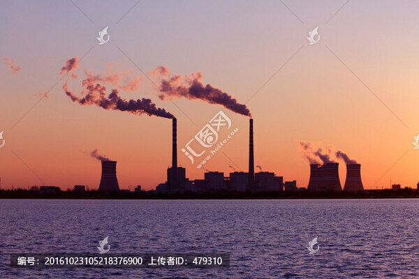 熱電廠,傍晚