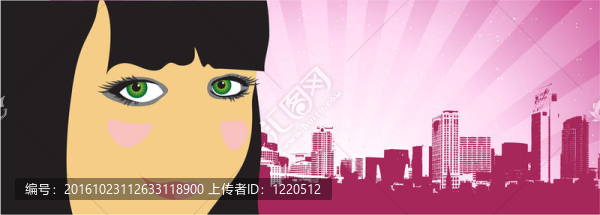 城市生活；街上女人