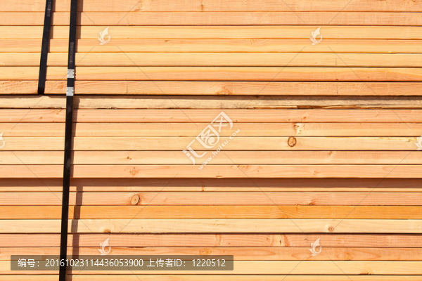 建筑木材垛