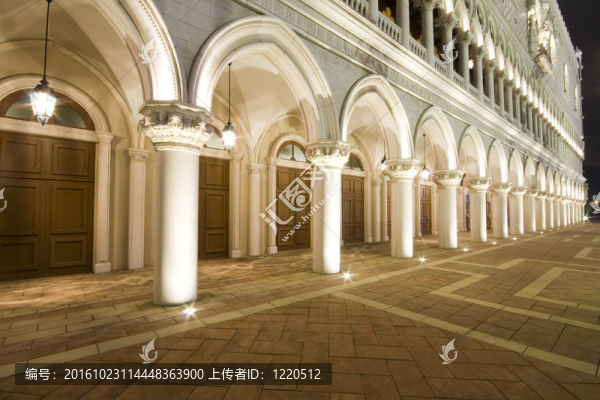 這是一個(gè)歐洲風(fēng)格的建筑在澳門