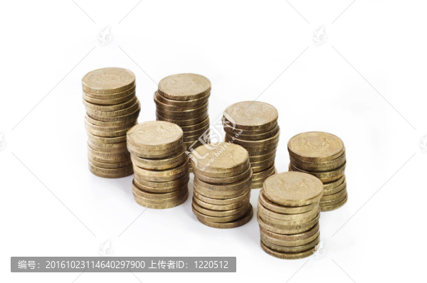 成堆的金幣
