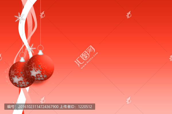 圣誕球卡
