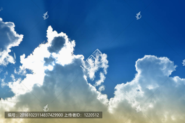 藍(lán)色的天空