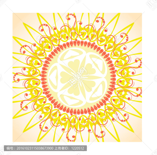 阿拉伯圖案太陽架
