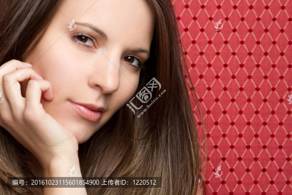 漂亮的Young,Woman