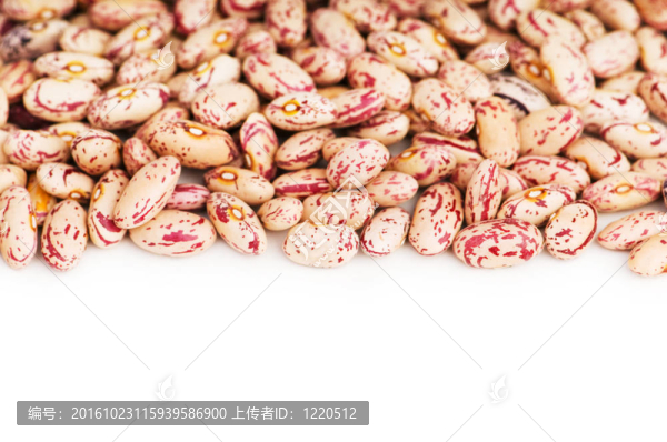 一堆豆子作為背景排列