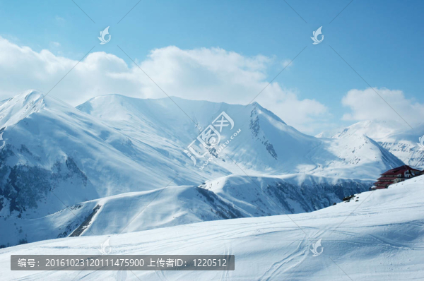 冬下高山