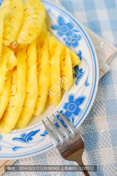 鮮切菠蘿果