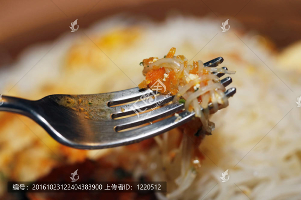 雞面食的叉
