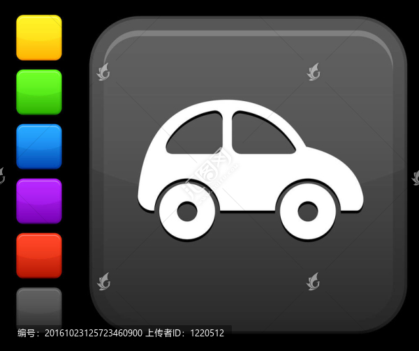 汽車圖標(biāo)廣場(chǎng)互聯(lián)網(wǎng)按鈕