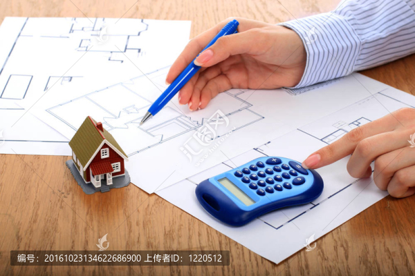 新房設(shè)計(jì)。房地產(chǎn)概念。