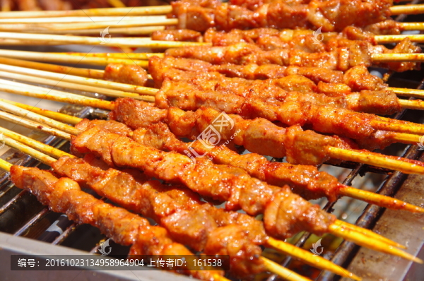 燒烤牛羊肉串