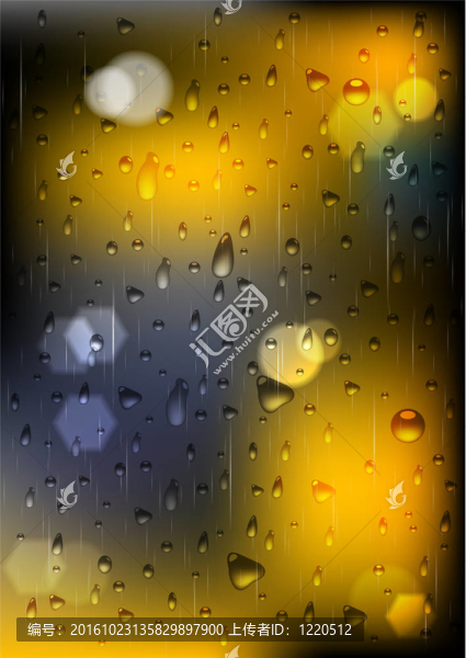 水滴-,EPS,10