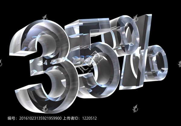 百分之35英寸玻璃（3D）