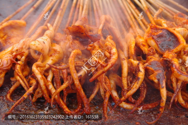 火爆鐵板魷魚