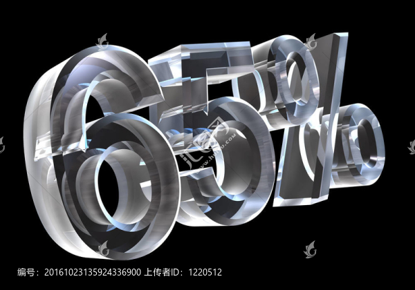 百分之65英寸玻璃（3D）