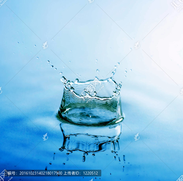 美麗的水花