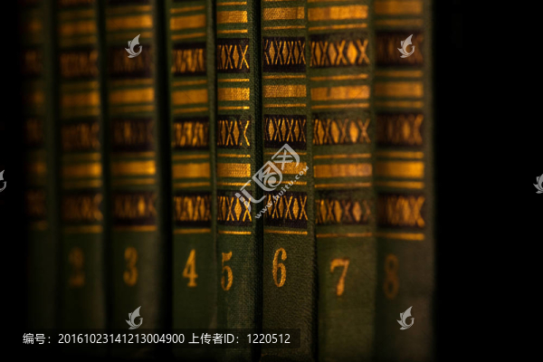 對SHEL的綠色和金色的書