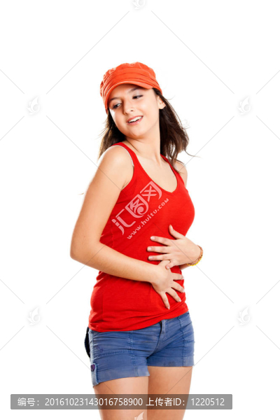 十幾歲的女孩