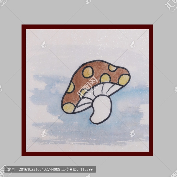 簡(jiǎn)筆畫小蘑菇