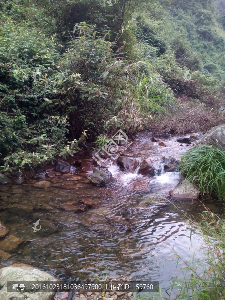 溪水小潭